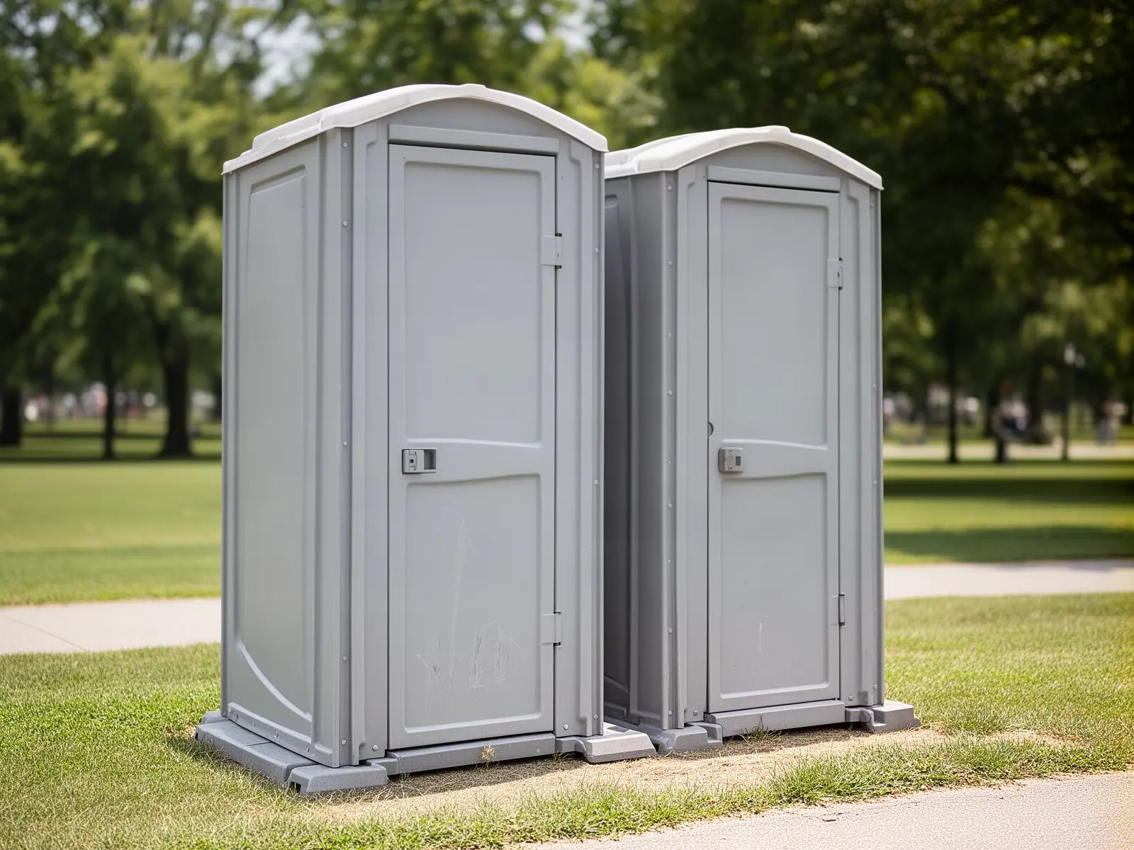 Clean porta potty unit from Mueller Brothers Porta Potty Rental in Washington, DC